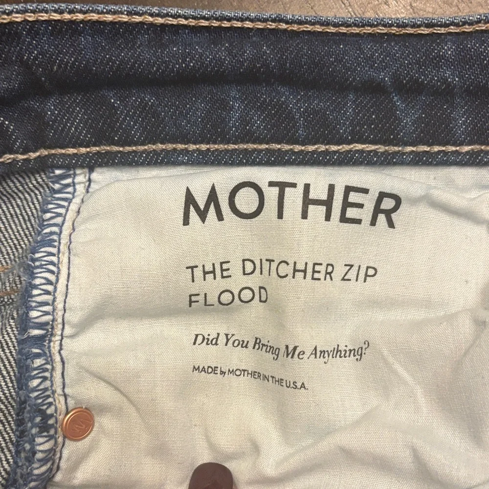 MOTHER Dark Blue Women's Jeans - Picture 5 of 8